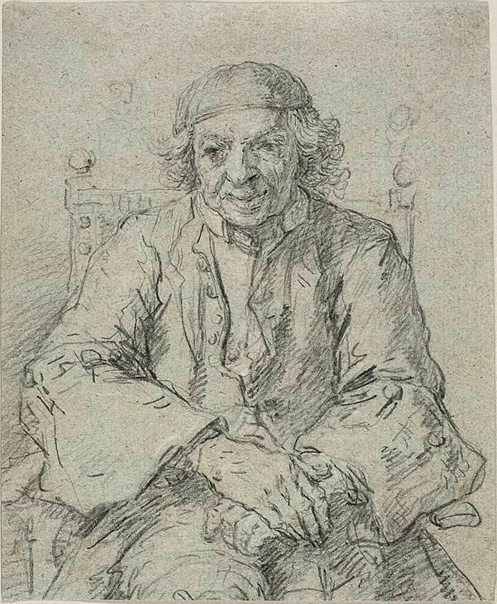 Portrait of an Old Man by Francesco Zuccarelli