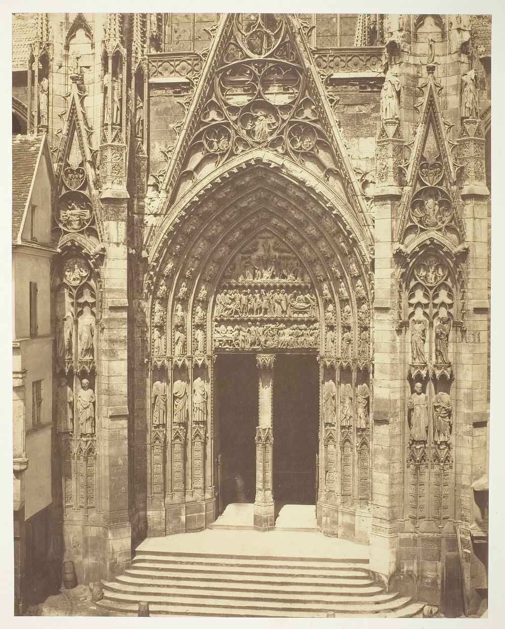 Rouen Cathedral by Bisson Frères