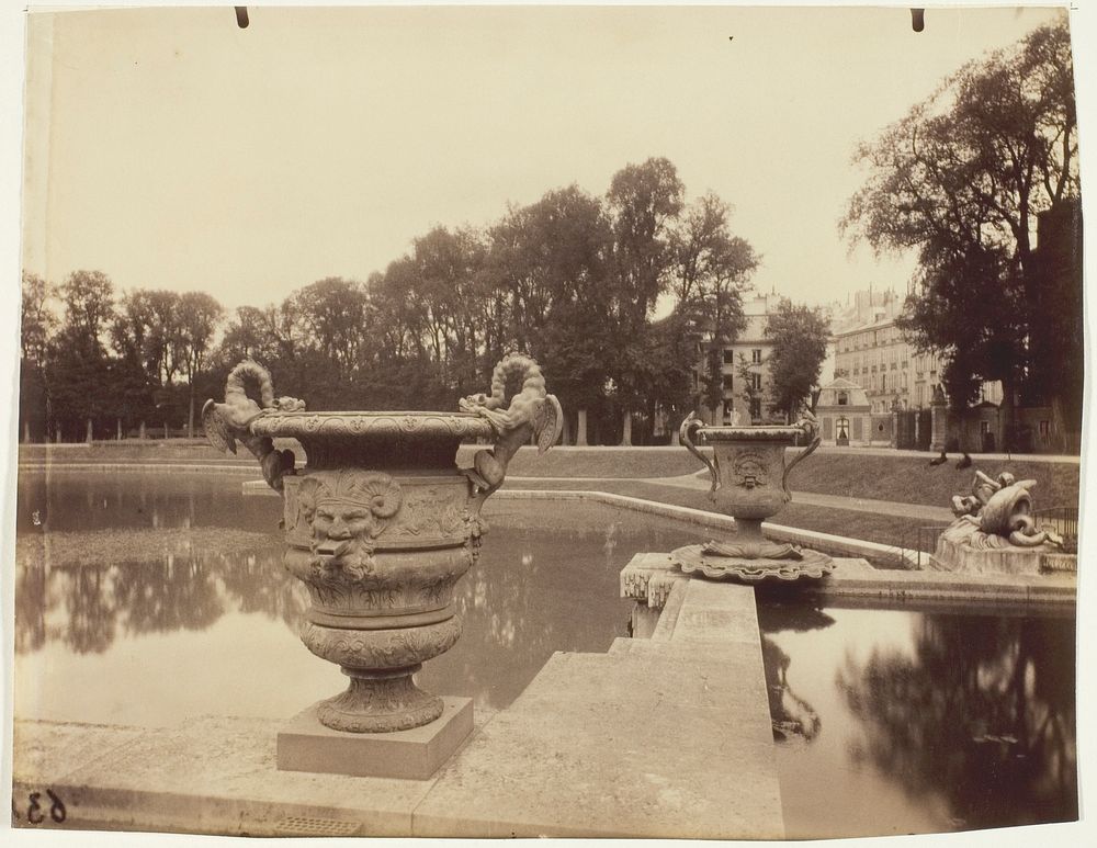 Versailles, Basin de Neptune by Jean-Eugène-Auguste Atget