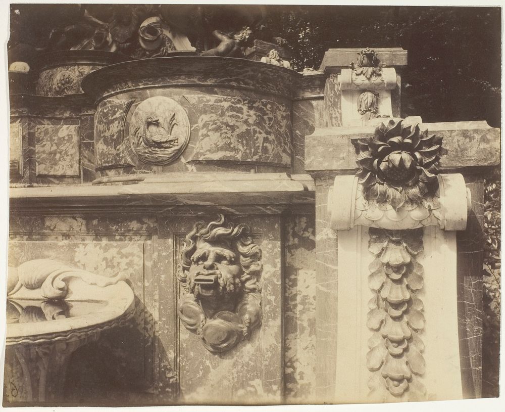 Versailles, Grand Trianon (Le Buffet) by Jean-Eugène-Auguste Atget