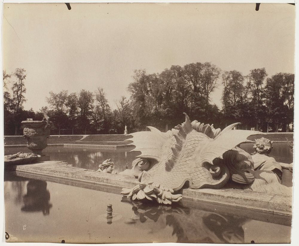 Versailles, Bassin de Neptune by Jean-Eugène-Auguste Atget