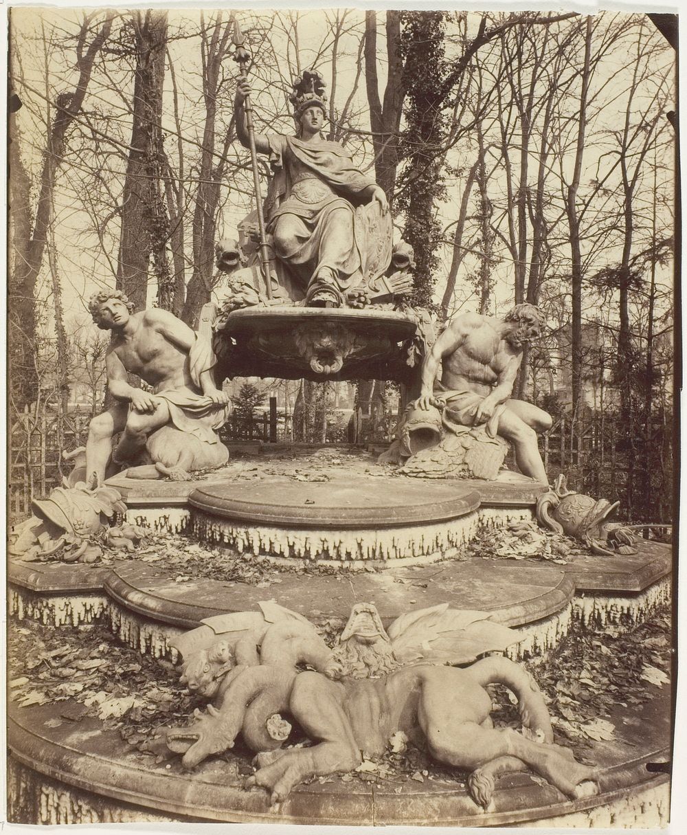 Versailles, Bosquet de l'Arc de Triomphe by Jean-Eugène-Auguste Atget