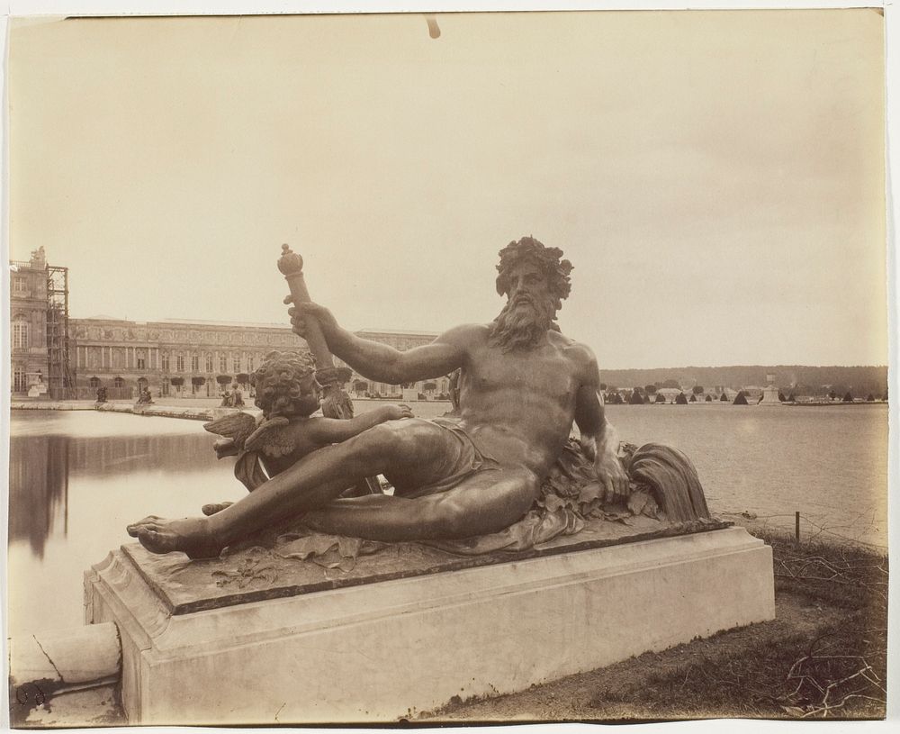 Versailles, Le Rhone par Tuby by Jean-Eugène-Auguste Atget