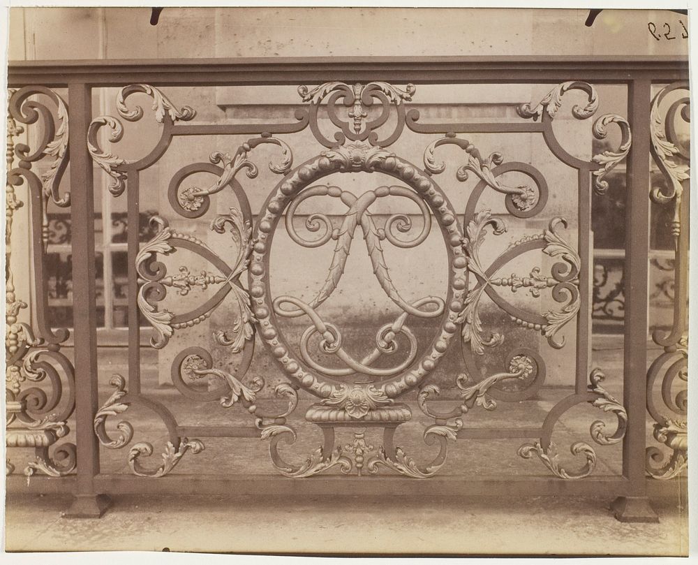 Versailles, Grille du Chateau by Jean-Eugène-Auguste Atget