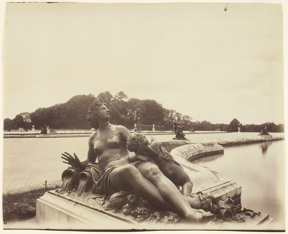 Versailles, Bassin du Nord by Jean-Eugène-Auguste Atget