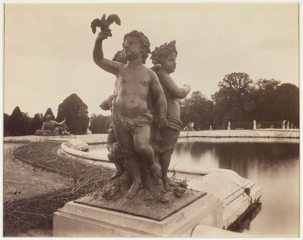 Versailles, Bassin du Midi by Jean-Eugène-Auguste Atget