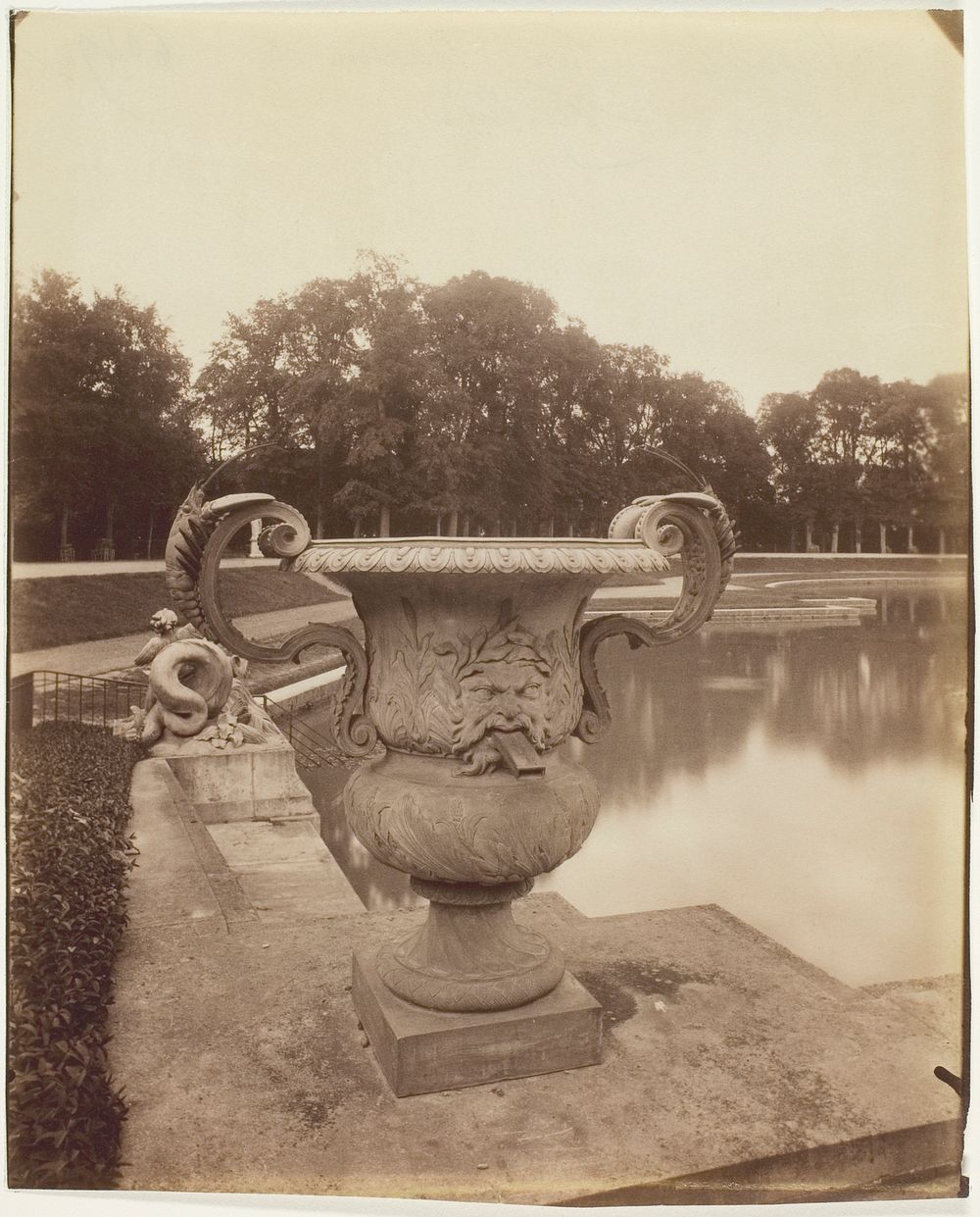 Versailles, Vase, Bassin de Neptune by Jean-Eugène-Auguste Atget