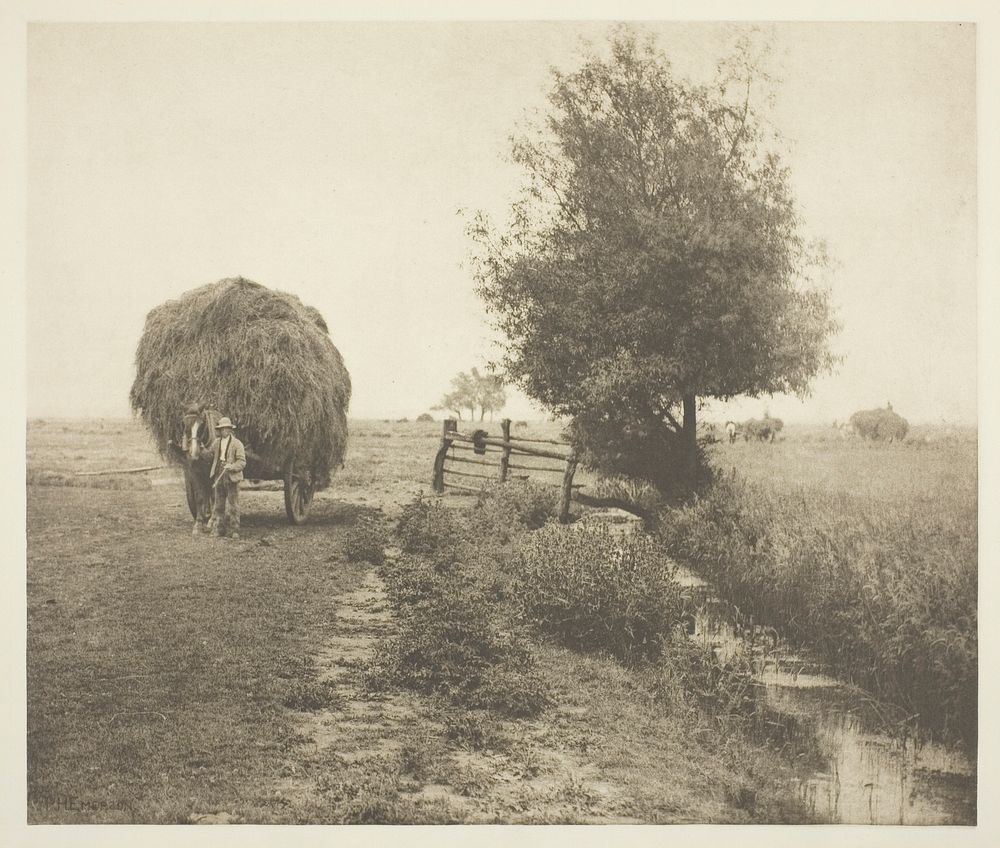 In the Haysel (Norfolk) by Peter Henry Emerson