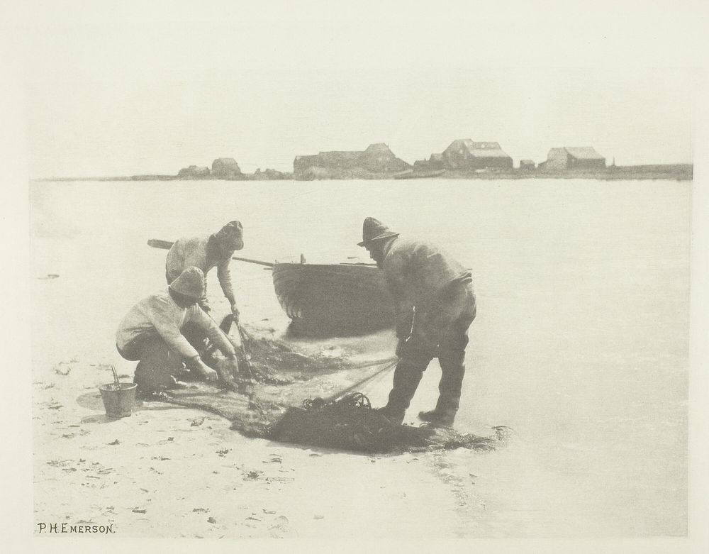 Smelting on the River Blythe (Suffolk) by Peter Henry Emerson
