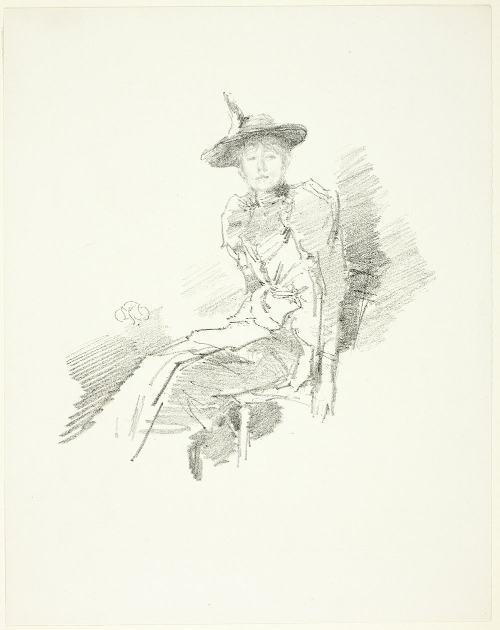 The Winged Hat by James McNeill Whistler