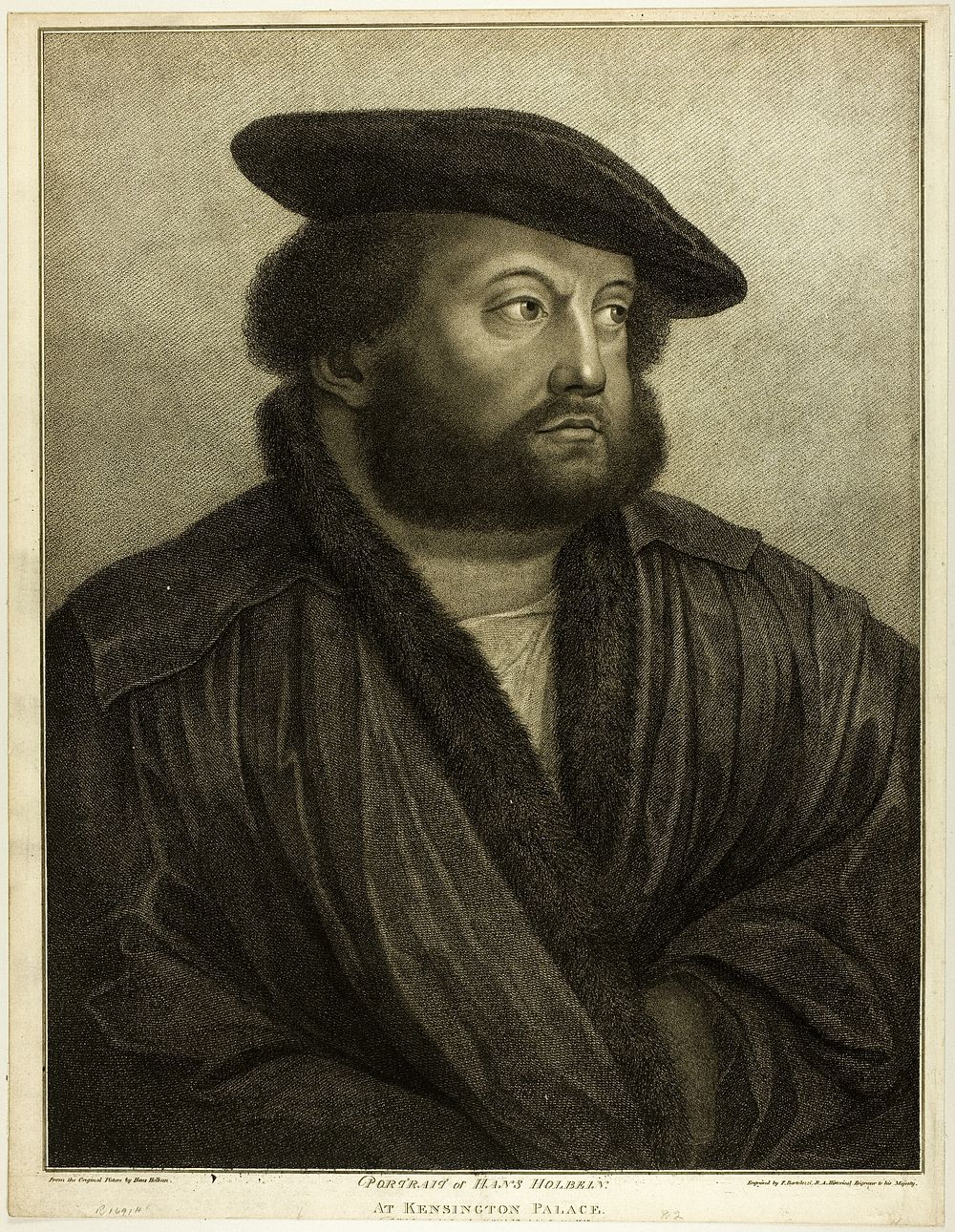 Hans Holbein by Francesco Bartolozzi
