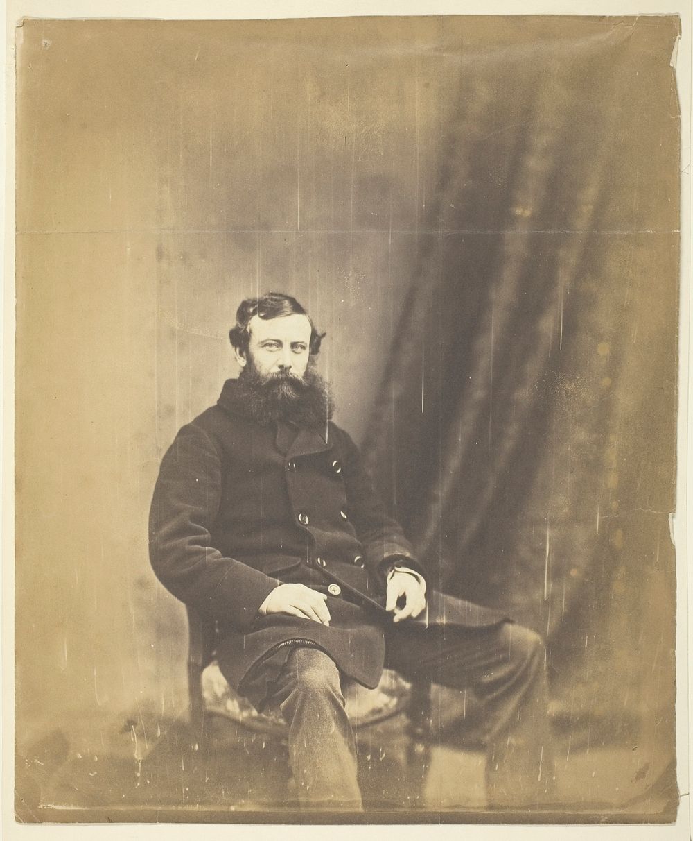 Colonel Simmons, attaché to Omar Pacha, The Crimea by Roger Fenton