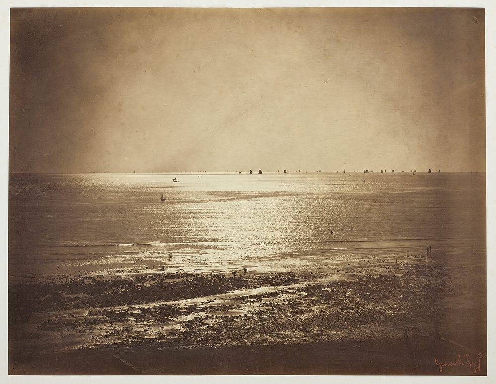 Seascape, Normandy by Gustave Le Gray