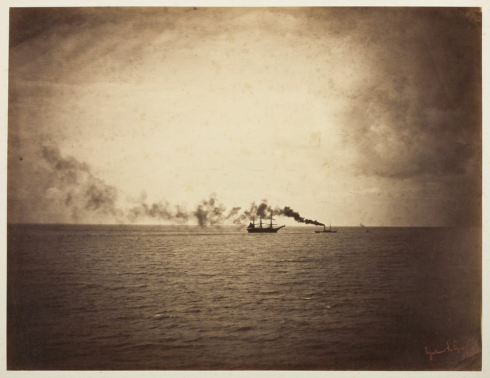 The Tugboat by Gustave Le Gray