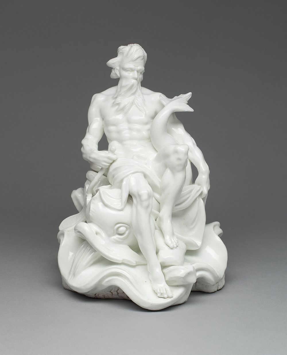 Figure of a River God (Fleuve) by Manufacture de porcelaine de Vincennes (Manufacturer)