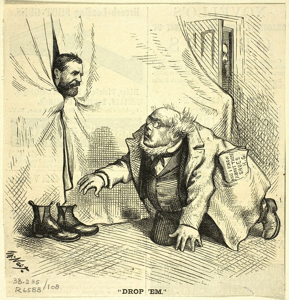 Drop 'Em by Thomas Nast