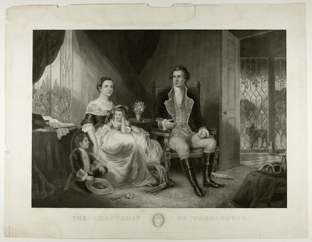 The Courtship of Washington by John C. McRae