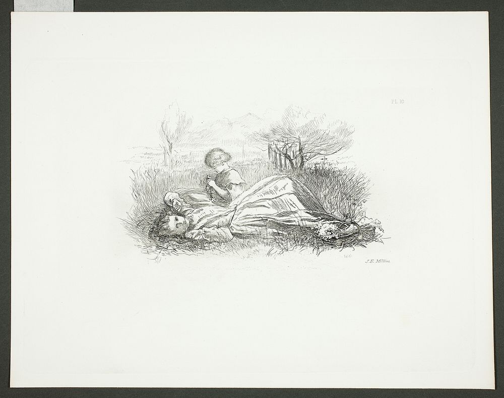Summer Indolence by Sir John Everett Millais