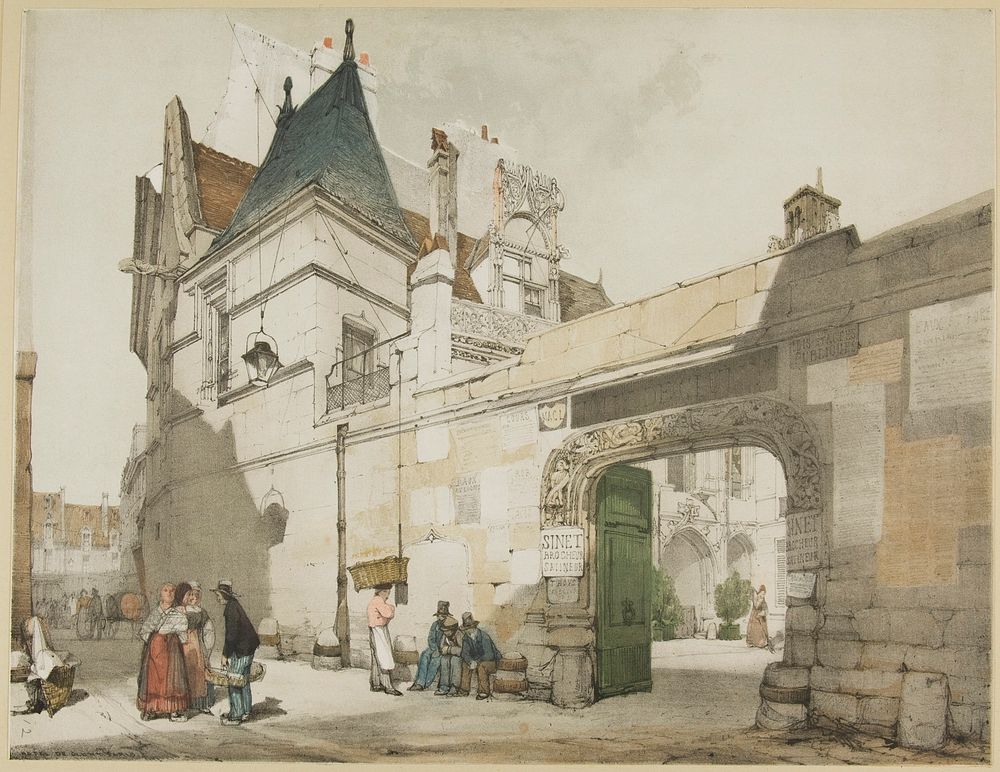 Picturesque Architecture in Paris, Ghent, Antwerp, Touen, etc. by Thomas Shotter Boys