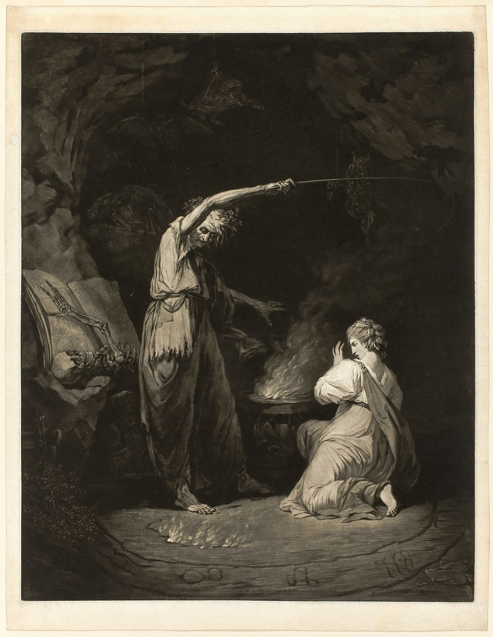 The Witches' Cauldron or Incantation by John Dixon