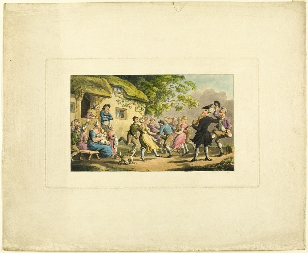 Doctor Syntax Rural Sport, from The Tour of Doctor Syntax by Thomas Rowlandson