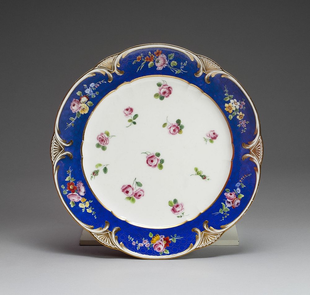 Plate by Manufacture nationale de Sèvres (Manufacturer)