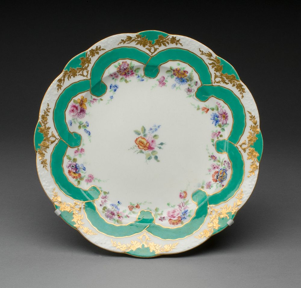 Plate by Manufacture nationale de Sèvres (Manufacturer)