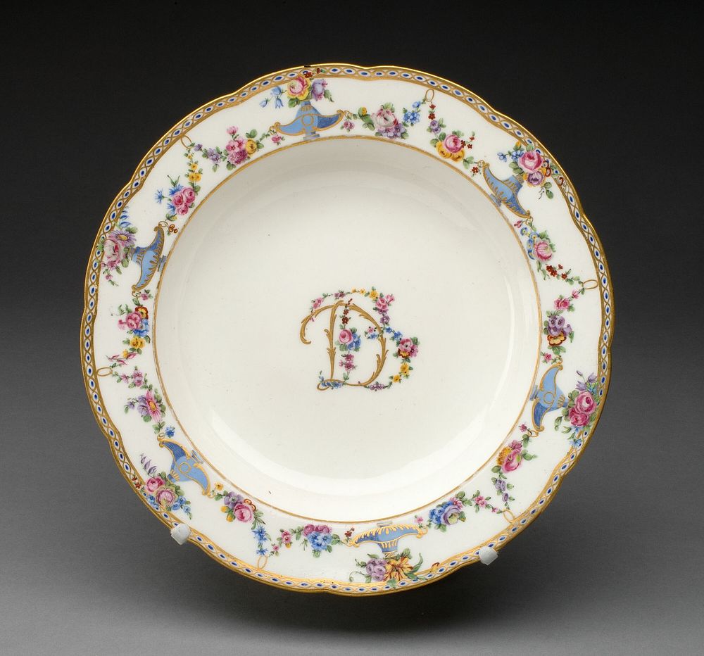 Soup Plate by Manufacture nationale de Sèvres (Manufacturer)