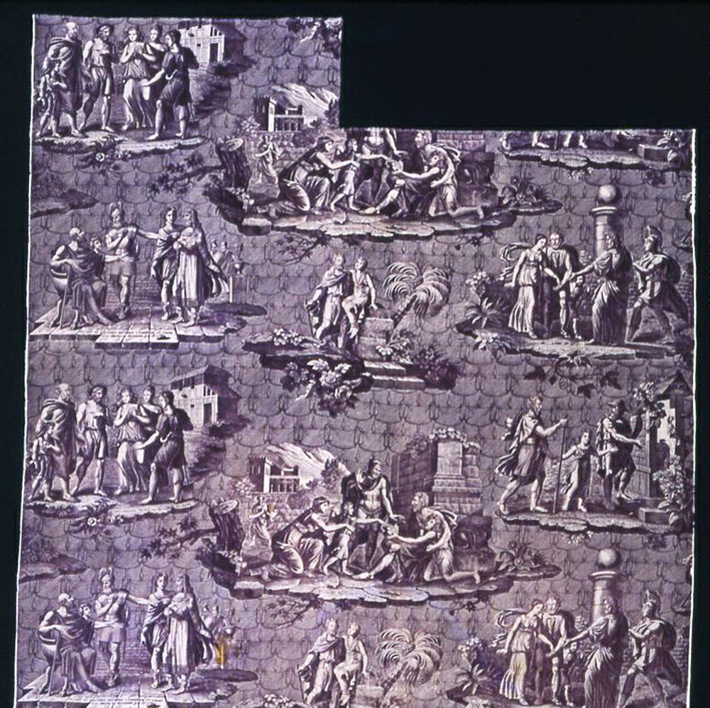 Belisarius (Furnishing Fabric) by Jean-Louis-Toussaint Caron (Engraver)