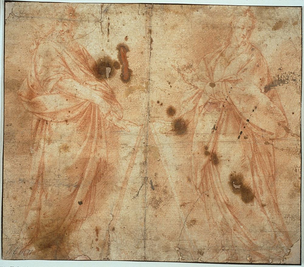 Saints Peter and Paul by Unknown Lombard