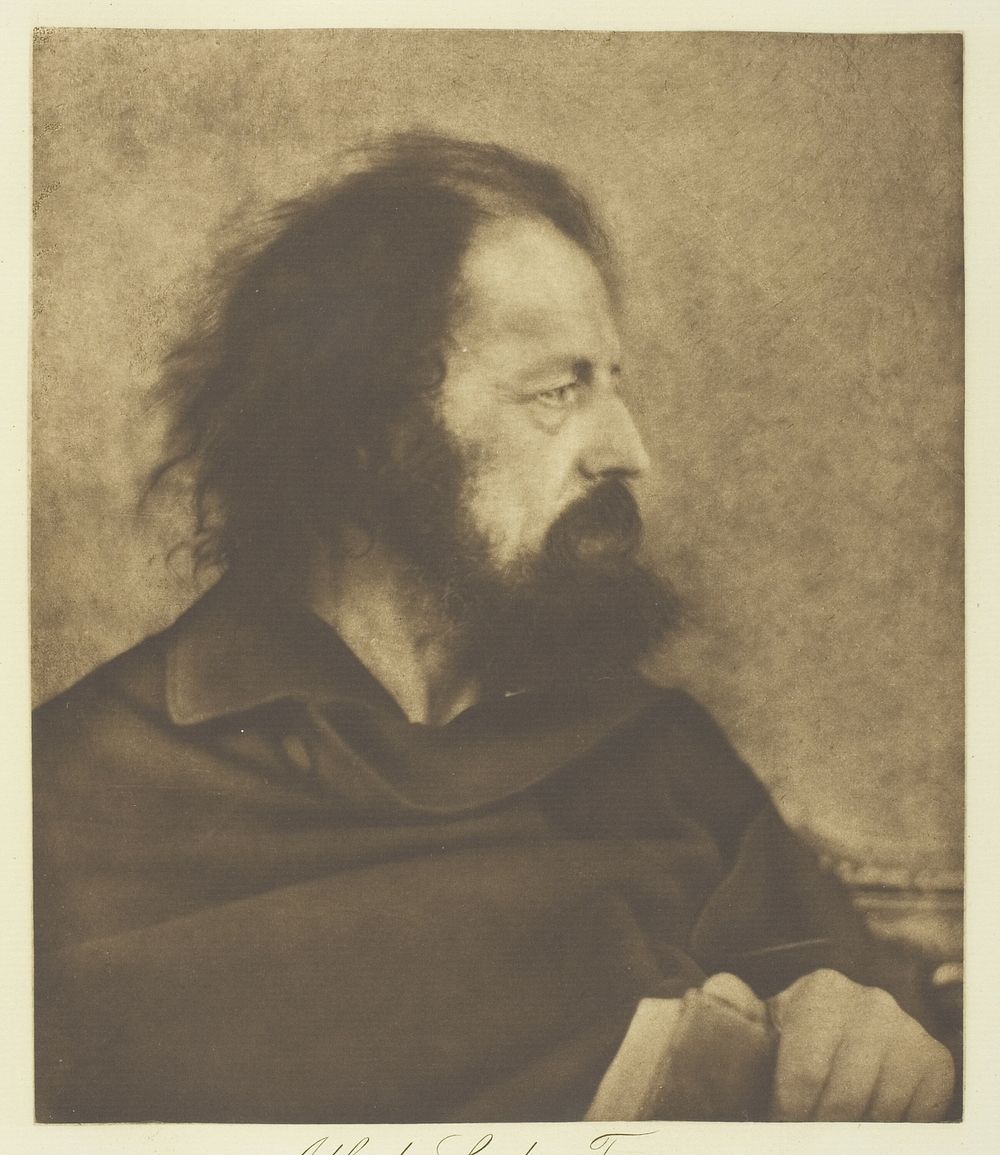 Alfred, Lord Tennyson (Dirty Monk) by Julia Margaret Cameron