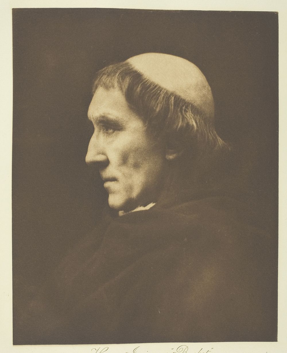 Henry Irving as "Becket" by Henry Herschel Hay Cameron