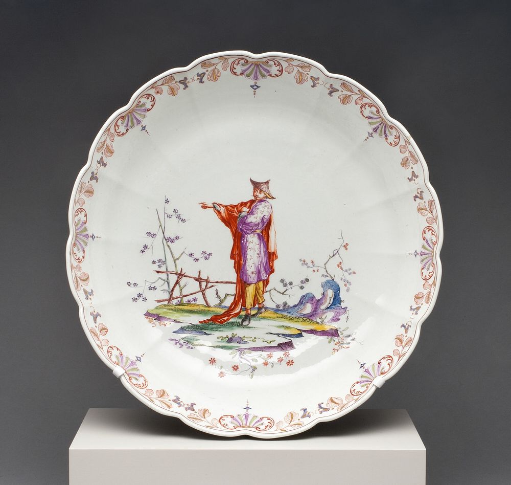 Plate by Du Paquier Porcelain Manufactory (Manufacturer)