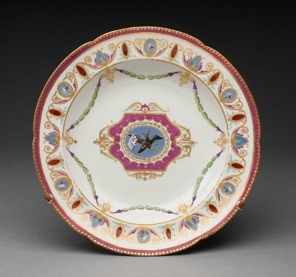 Soup Plate by Russian Imperial Porcelain Factory