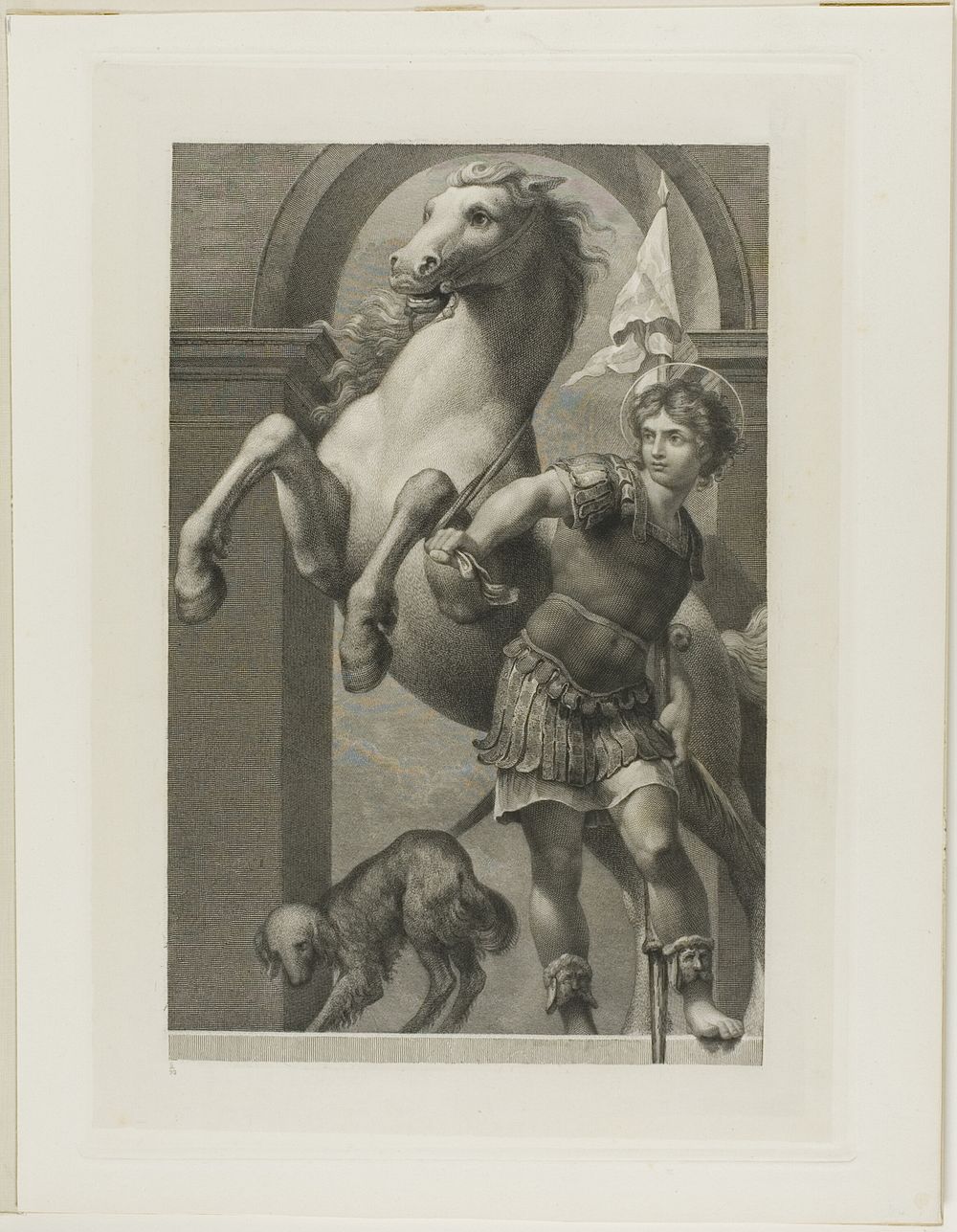 St. George by Toschi, Paolo