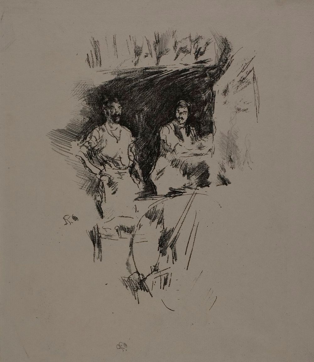 The Brothers by James McNeill Whistler