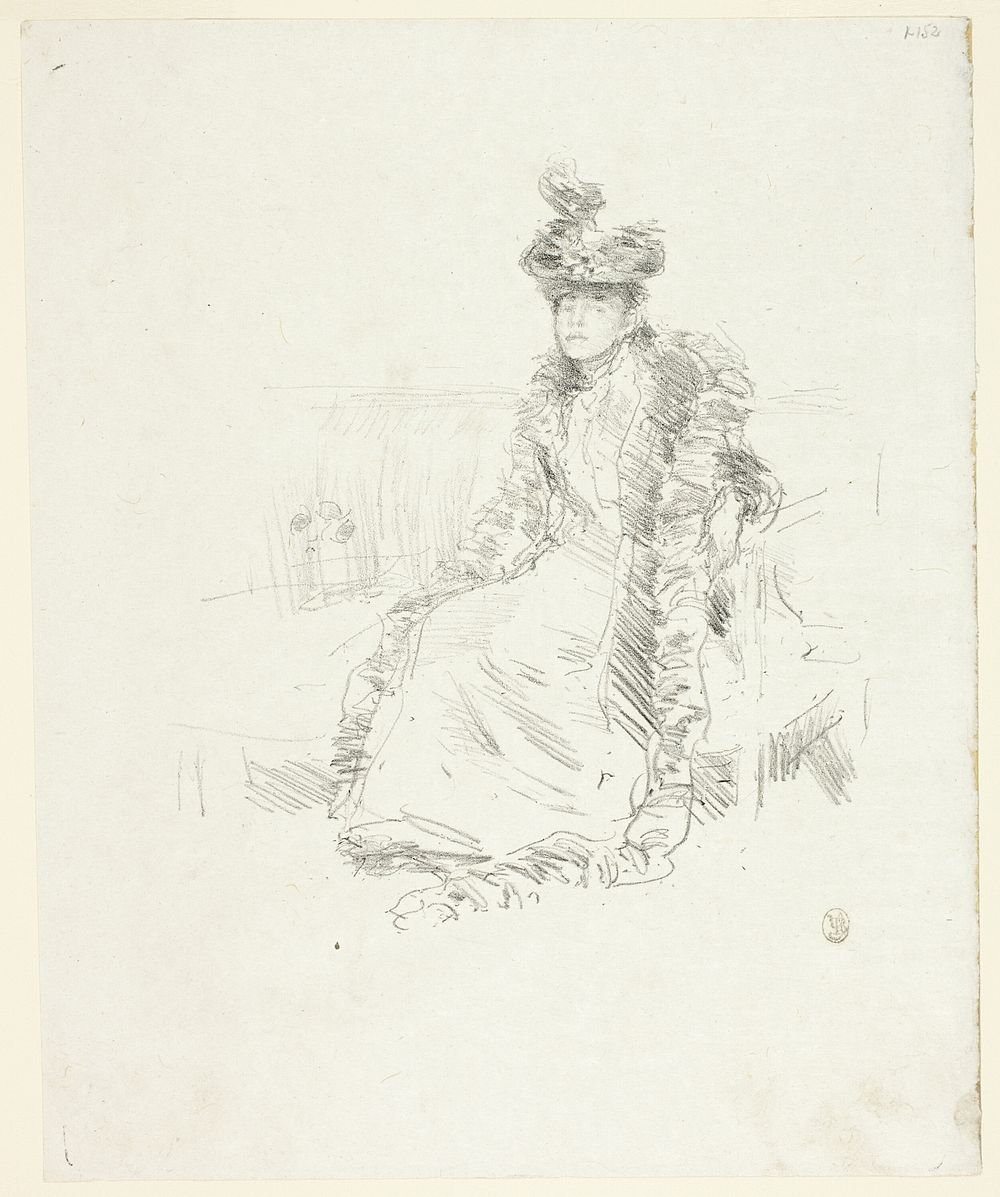 A Lady Seated by James McNeill Whistler