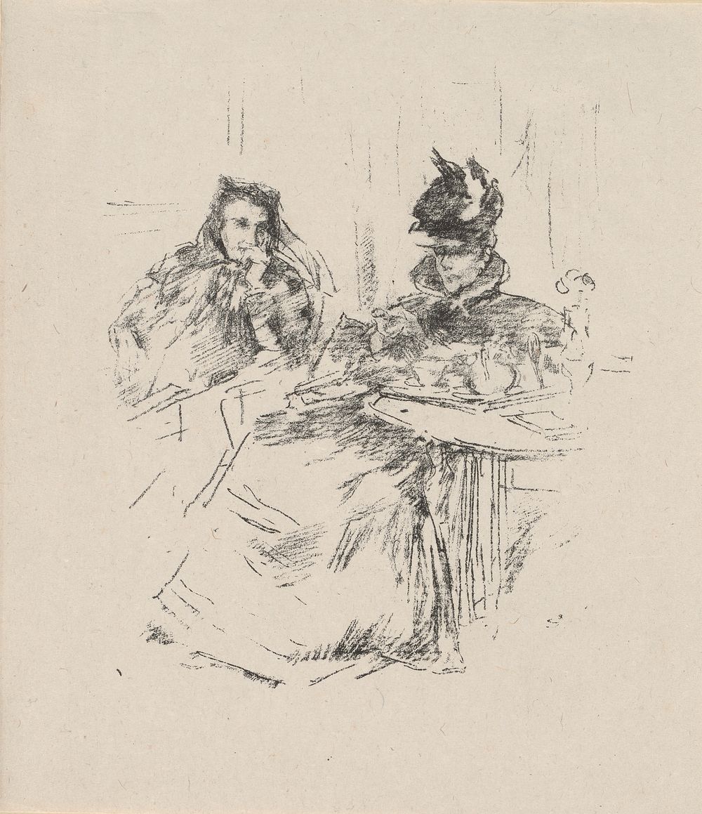 Afternoon Tea by James McNeill Whistler