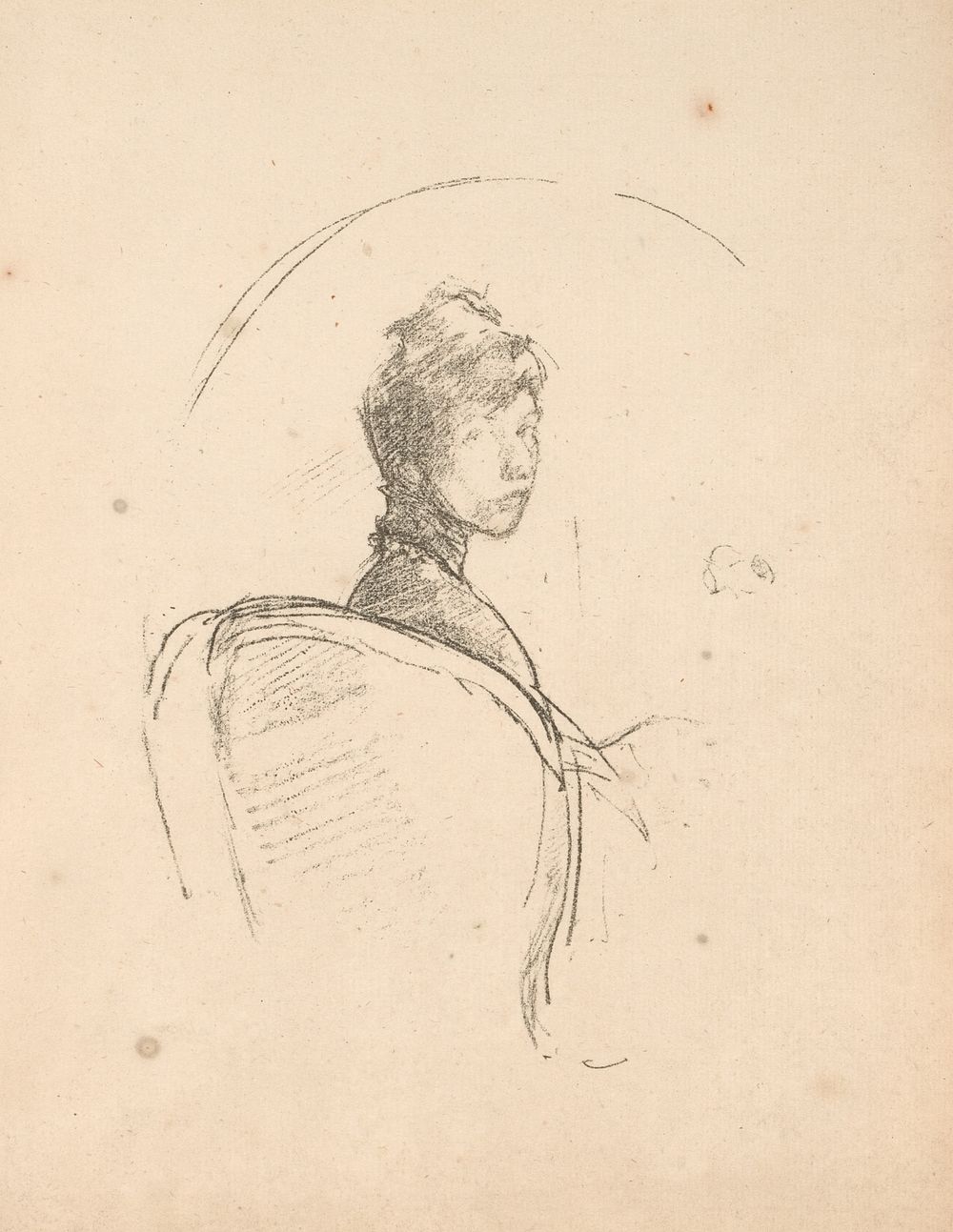Portrait Study: Miss Rosalind Birnie Philip by James McNeill Whistler