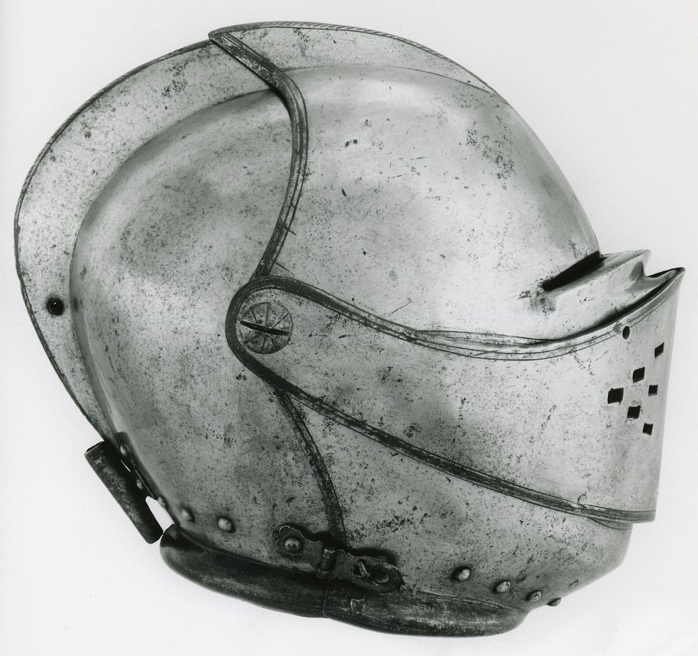 Close Helmet for Foot Tournament at the Barriers