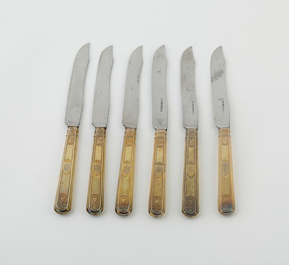 Set of Dinner Knives (14) by Martin-Guillaume Biennais