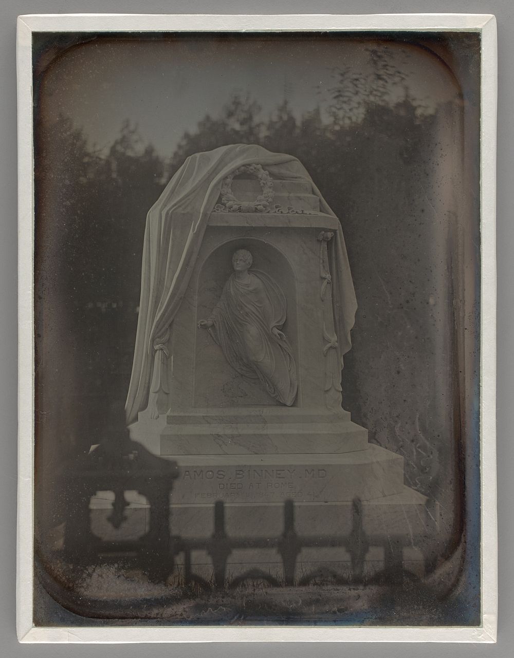 Untitled (Mt. Auburn Cemetery, Cambridge, MA) by Southworth & Hawes