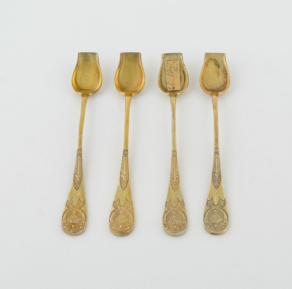 Salt Spoons (2) by Martin-Guillaume Biennais