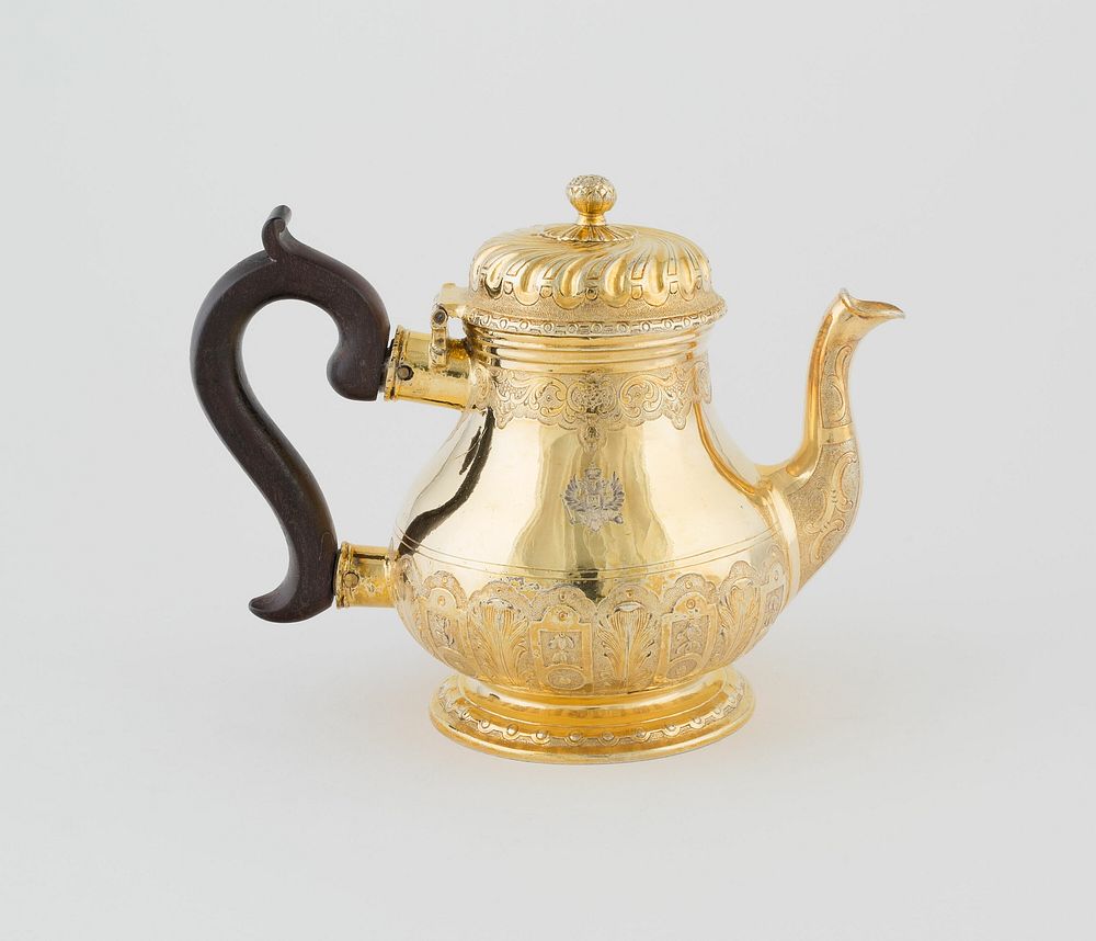 Teapot by Johann Köpping (Silversmith)