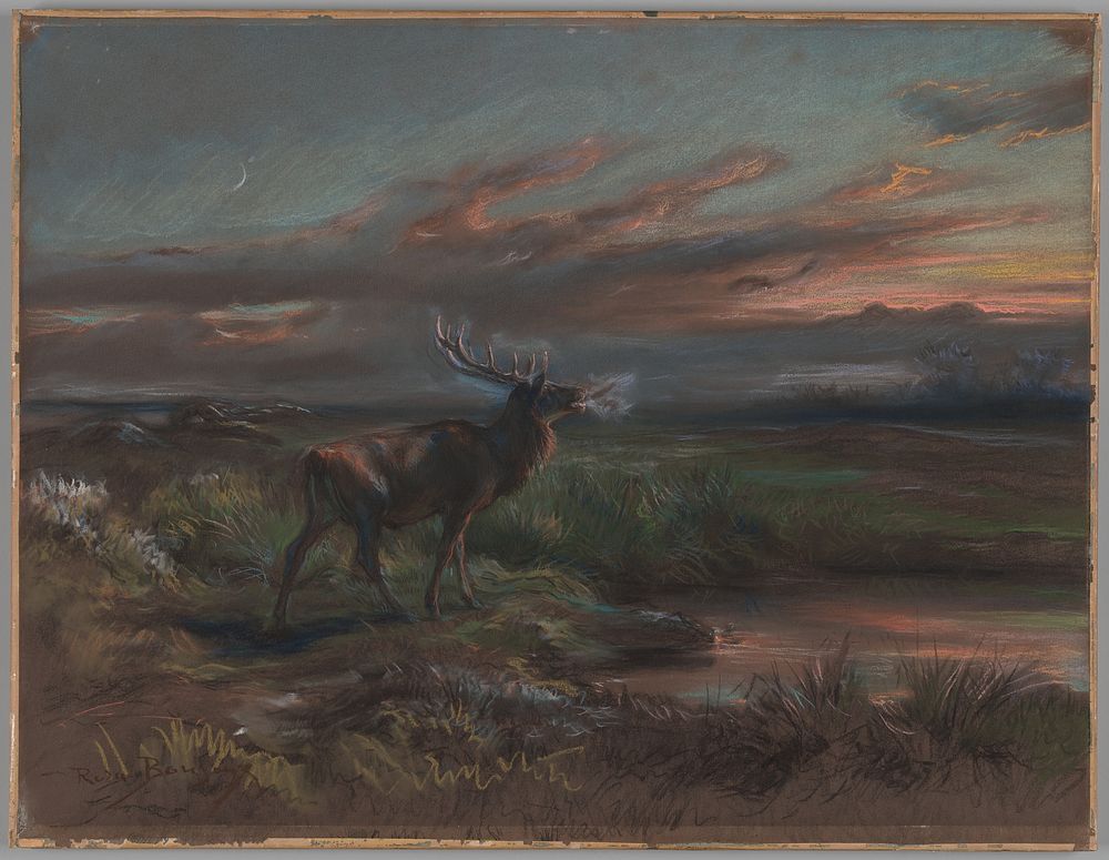 The Call of the Stag by Rosa Bonheur