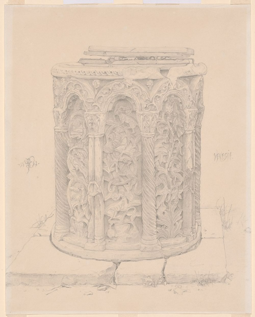 A Byzantine Well-head by Frederic Leighton, 1st Baron Leighton of Stretton