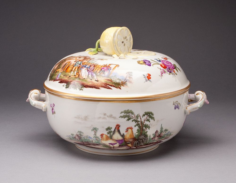 Tureen by Gotha Porcelain Factory