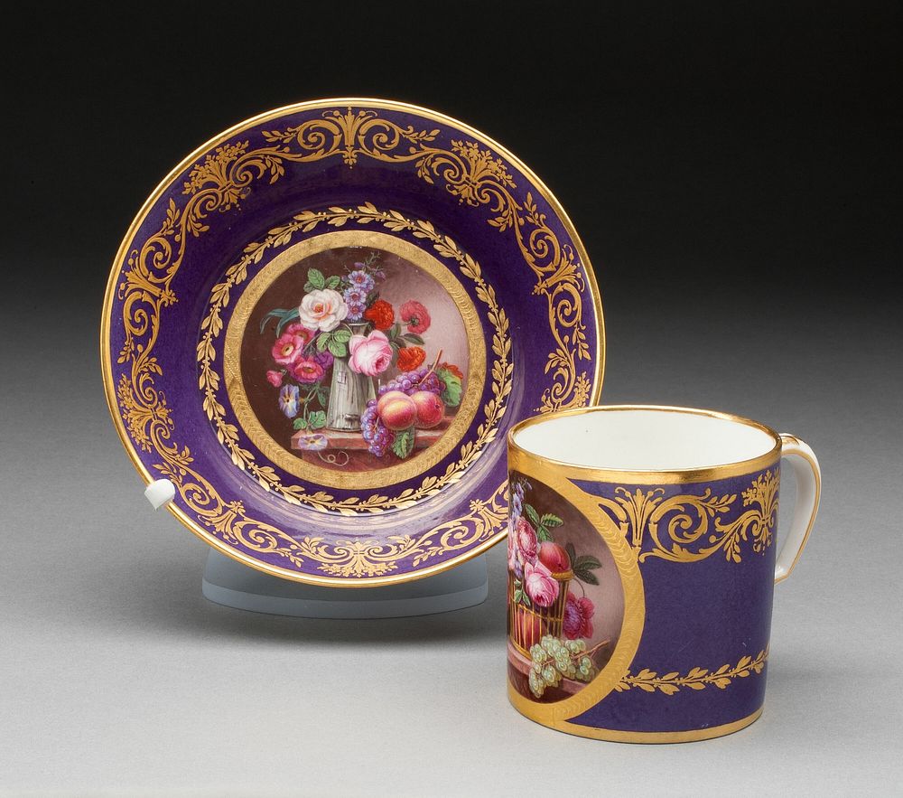 Cup and Saucer by Manufacture nationale de Sèvres (Manufacturer)