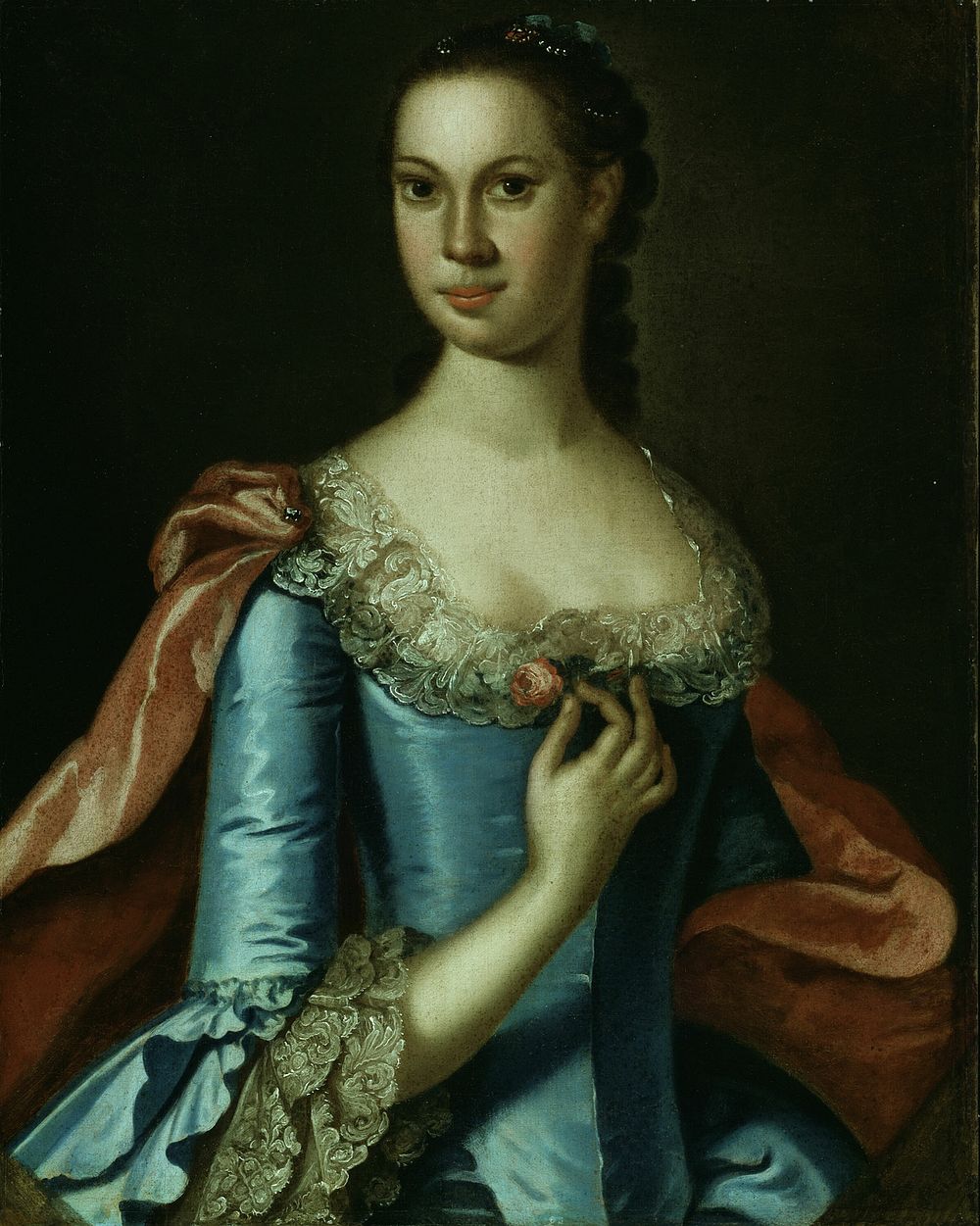 Mrs. William Carmichael by John Hesselius