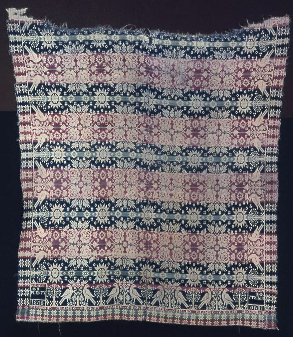 Coverlet by D. Arnold Chambersburg (Weaver)